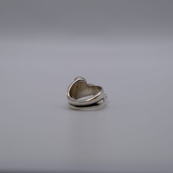 Abstract Moonstone Ring