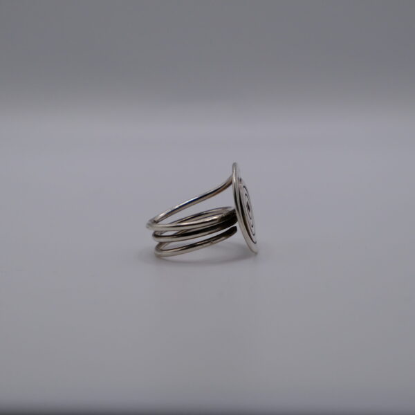 Spiral Statement Ring