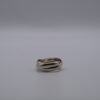 Thick Three Band Interlocking Ring