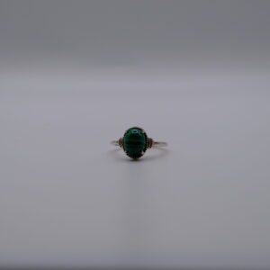 Malachite Clasp Ring