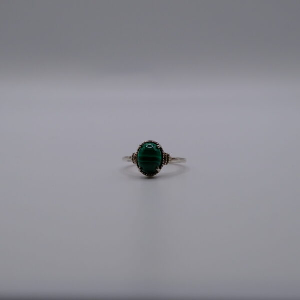 Malachite Clasp Ring