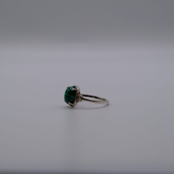 Malachite Clasp Ring