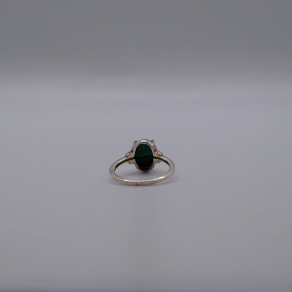 Malachite Clasp Ring