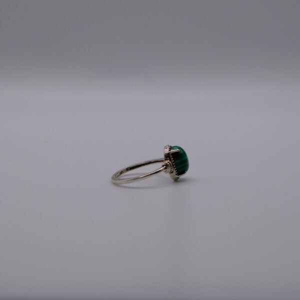 Malachite Clasp Ring