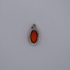 Vintage Oval Amber Pendant