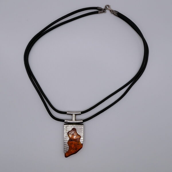 Vintage Baltic Amber Statement Necklace