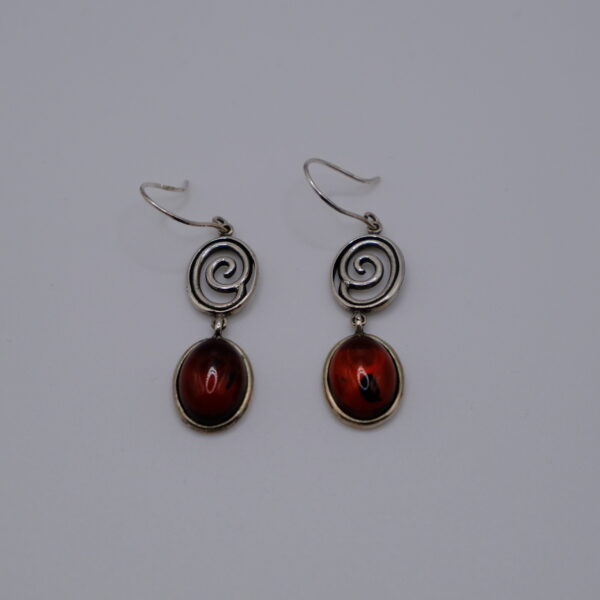 Baltic Amber Drop Earrings