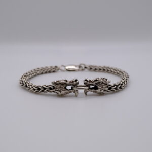 Twin Dragons Chain Bracelet