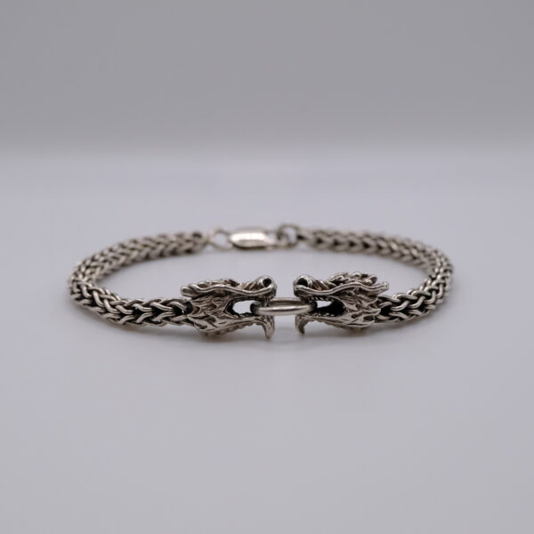 Twin Dragons Chain Bracelet