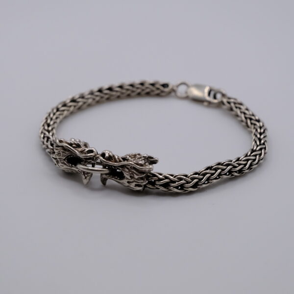 Twin Dragons Chain Bracelet