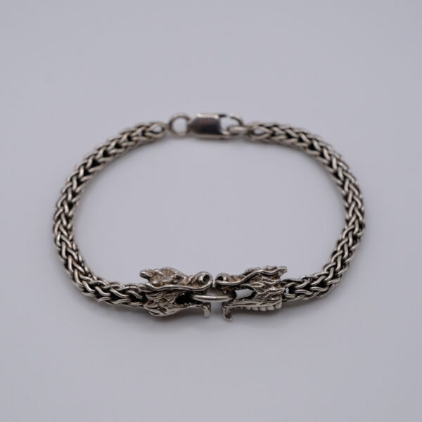 Twin Dragons Chain Bracelet