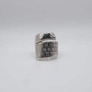 Modernist Bypass Statement Ring