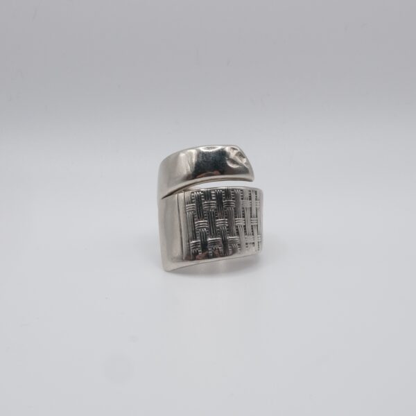Modernist Bypass Statement Ring