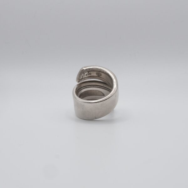 Modernist Bypass Statement Ring
