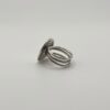 Spiral Modernist Statement Ring