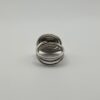 Spiral Modernist Statement Ring