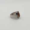 Modernist Carnelian Cabochon Ring
