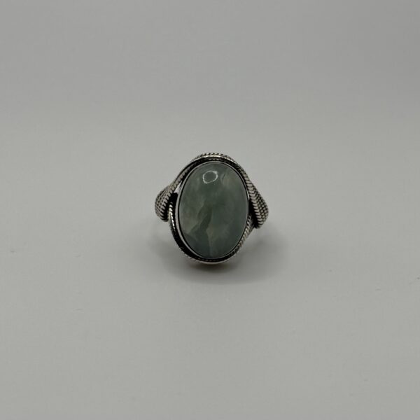 Green Aventurine Statement Ring