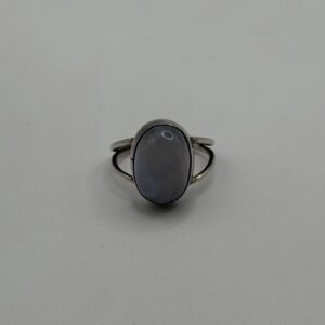 Halo Moonstone Ring