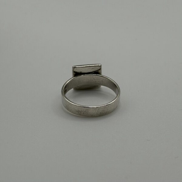Silver Tide Mother of Pearl Ring